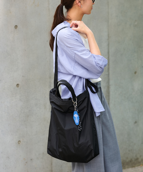 FRAMeWORK（フレームワーク）の「≪追加≫JULY NINE/ジュライナイン PACIFIC TOTE（ショルダーバッグ・レディース・ブラック/ブラウン・FREE）」の9枚目の写真