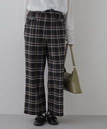 APAROSA T/R両面起毛タータンチェックパンツ