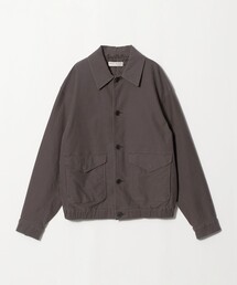 ブラッシュド コットン ショート ブルゾン