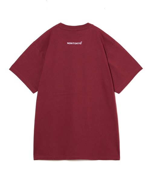 NON TOKYO(ノントーキョー)の「PRINT T-SHIRT(DOG)(Tシャツ/カットソー・レディース・ホワイト/ブラック/バーガンディー・2/1)」の7枚目の写真