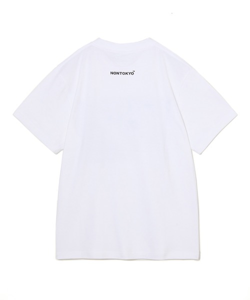 NON TOKYO(ノントーキョー)の「PRINT T-SHIRT(DOG)(Tシャツ/カットソー・レディース・ホワイト/ブラック/バーガンディー・2/1)」の10枚目の写真