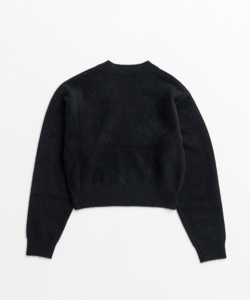 PRANK PROJECT（プランクプロジェクト）の「【2026Winter Pre-Order】FOXブレンドVネックニット / Fox Blend V-Neck Knit（ニット/セーター・レディース・グレー/アイボリー/ブラック・FREE）」の22枚目の写真