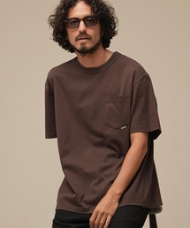 THEOREM（セオレム）の「mt10728-Flag Label Poketed Tee ポケTシャツ(TRM-2624014)（Tシャツ/カットソー）」