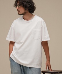 mt10728-Flag Label Poketed Tee ポケTシャツ(TRM-2624014)