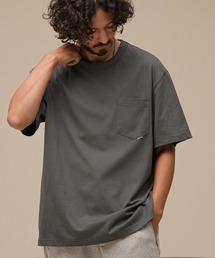 THEOREM（セオレム）の「mt10728-Flag Label Poketed Tee ポケTシャツ(TRM-2624014)（Tシャツ/カットソー）」