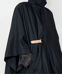 TROVE（トローヴ）の「TROVE / PONCHO MAC COAT / BLACK（ポンチョ）」