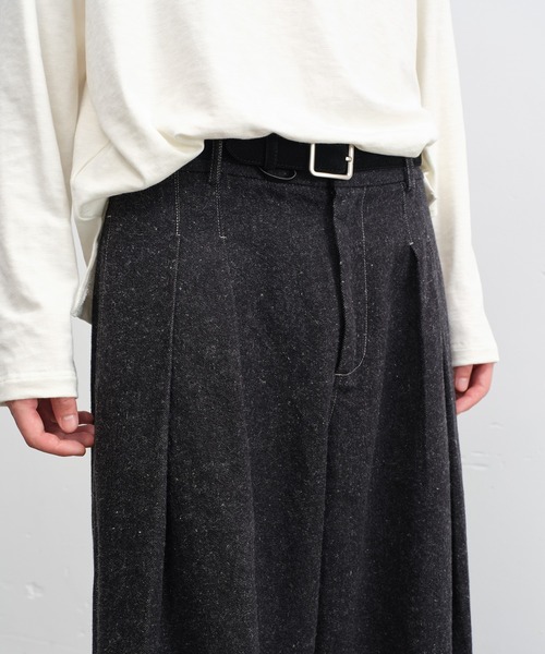 tageechita（タジチタ）の「【IFANDONLYIF】タックボリューム リジッドデニムパンツ（デニムパンツ・メンズ・ブラック・L/M/S）」の21枚目の写真