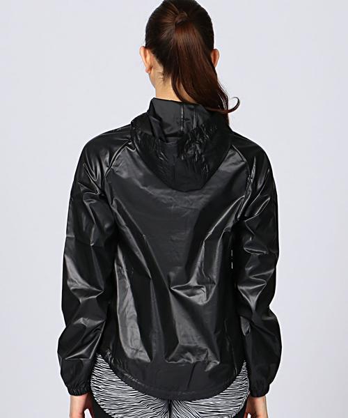 NIKE（ナイキ）の「NIKE（ナイキ） シティパッカブルジャケット（その他アウター・レディース・ブラック/コバルトブルー・MEDIUM/SMALL）」の9枚目の写真