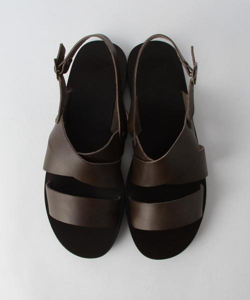 UNITED ARROWS（ユナイテッドアローズ）の「＜ANCIENT GREEK SANDALS （エインシェント グリーク サンダルズ）＞ Miltos◆（サンダル・メンズ・ダークブラウン・44/43/40/41/42/45）」の2枚目の写真