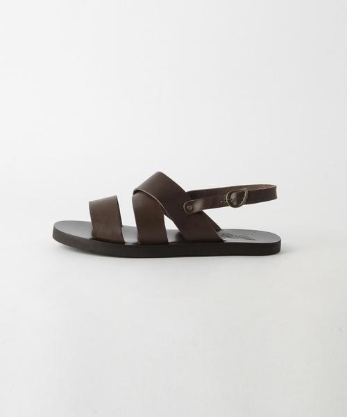 UNITED ARROWS（ユナイテッドアローズ）の「＜ANCIENT GREEK SANDALS （エインシェント グリーク サンダルズ）＞ Miltos◆（サンダル・メンズ・ダークブラウン・44/43/40/41/42/45）」の3枚目の写真