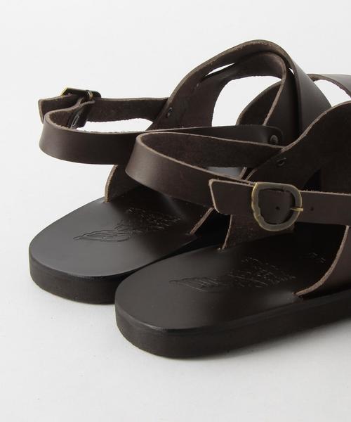 UNITED ARROWS（ユナイテッドアローズ）の「＜ANCIENT GREEK SANDALS （エインシェント グリーク サンダルズ）＞ Miltos◆（サンダル・メンズ・ダークブラウン・44/43/40/41/42/45）」の7枚目の写真
