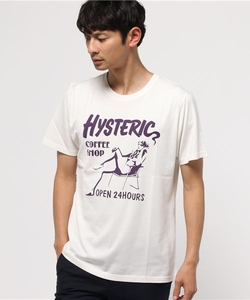HYSTERIC GLAMOUR（ヒステリックグラマー）の「COFFEE SHOP pt T-SH（T
