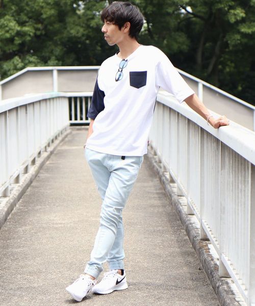 coen(コーエン)の「【WEB限定】ストレッチスキニーデニムクライミングジョガーパンツ(デニムパンツ・メンズ・コバルトブルー/ネイビー/サックスブルー/ブラック/ブラック系その他/その他2/その他3・SMALL/LARGE/X-LARGE/MEDIUM)」の8枚目の写真