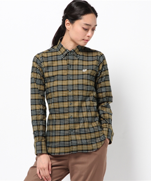 Scye サイ の Scye サイ コットンビエラチェックbdシャツ Lds シャツ ブラウス Wear