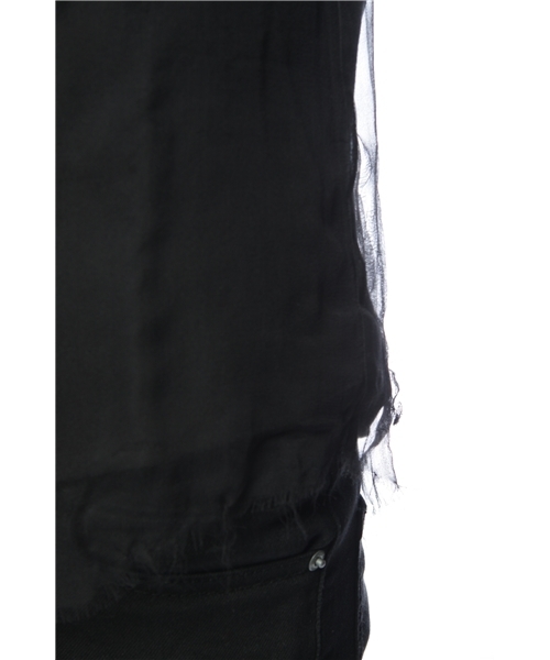 MIDWEST（ミッドウエスト）の「LINA  OSTERMAN  レイヤードシャツ（シャツ/ブラウス・メンズ・ブラック・SMALL）」の4枚目の写真