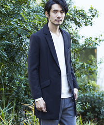 NUMBER (N)INE | 【NUMBER (N)INE】≪STUDIOUS限定≫別注ドレープ1Bチェスターコート(チェスターコート)