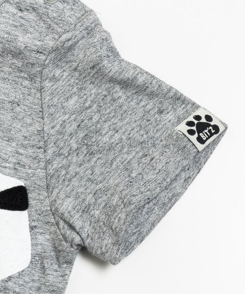 BIT'Z（ビッツ）の「2柄動物プリントTシャツ（Tシャツ/カットソー・キッズ・イエロー/グレー・95/100/120/110/80/90）」の12枚目の写真