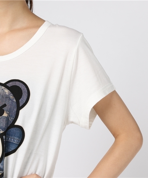 HYSTERIC GLAMOUR（ヒステリックグラマー）の「DENIM PATCH BEAR pt OP
