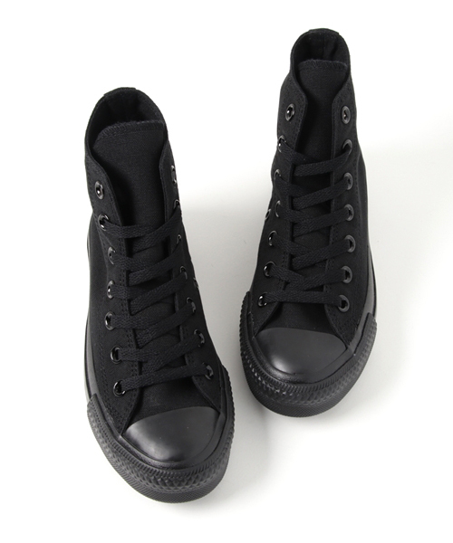 CONVERSE(コンバース)の「CONVERSE コンバース オールスター ハイ / ALL STAR HI (BKM) 32060187(スニーカー・メンズ・ブラック・22.0cm/24.5cm/22.5cm/23.0cm/25.0cm/26.0cm/23.5cm/26.5cm/27.5cm/24.0cm/27.0cm/28.0cm/25.5cm)」の3枚目の写真