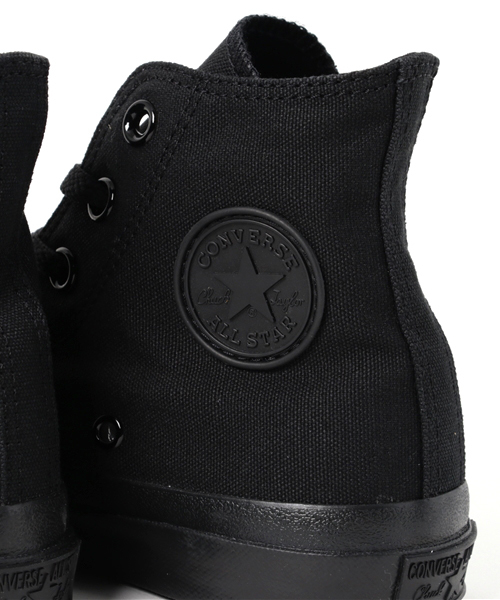 CONVERSE(コンバース)の「CONVERSE コンバース オールスター ハイ / ALL STAR HI (BKM) 32060187(スニーカー・メンズ・ブラック・22.0cm/24.5cm/22.5cm/23.0cm/25.0cm/26.0cm/23.5cm/26.5cm/27.5cm/24.0cm/27.0cm/28.0cm/25.5cm)」の5枚目の写真