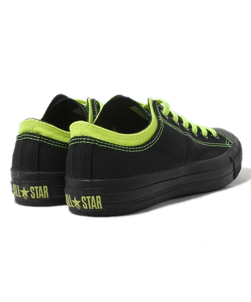 CONVERSE（コンバース）の「ALL STAR BLACK-NEON OX/オールスター ブラックネオン OX（スニーカー・メンズ・ブラック×イエロー/ブラック×ピンク・3/4/4.5/5/5.5/6.5/7.5/8/8.5/9/9.5/10.5/11.5/3.5/7）」の5枚目の写真