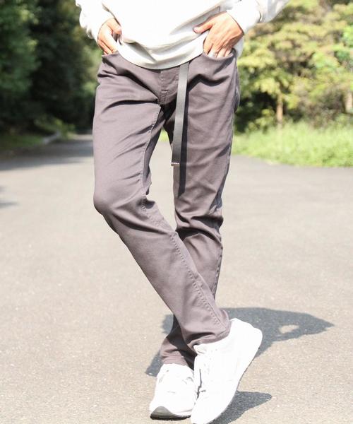 coen（コーエン）の「イージースリムスキニーパンツ（coen EASY SLIM）2017FW（その他パンツ・メンズ・ブラック/ネイビー/ブラウン/オリーブ・LARGE/MEDIUM/SMALL/X-LARGE）」の2枚目の写真