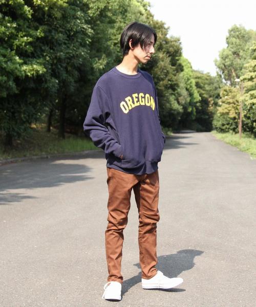 coen（コーエン）の「イージースリムスキニーパンツ（coen EASY SLIM）2017FW（その他パンツ・メンズ・ブラック/ネイビー/ブラウン/オリーブ・LARGE/MEDIUM/SMALL/X-LARGE）」の16枚目の写真