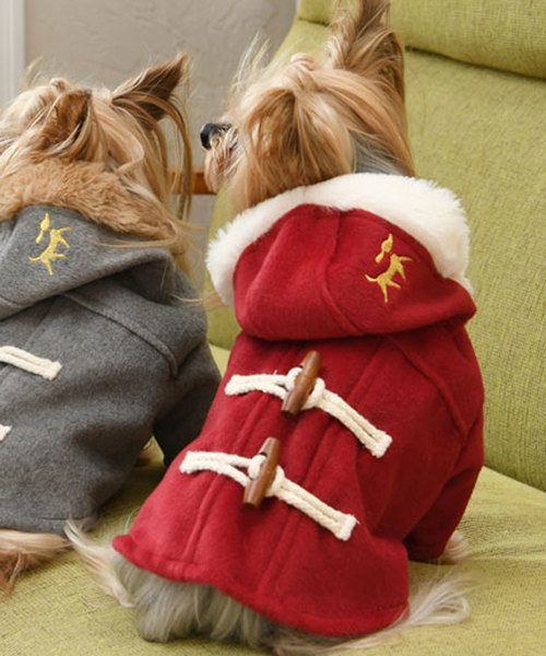 Rope Picnic ロペピクニック の Ropepicnic ロぺピクニック ダッフルパーカー 犬服 ドッグウェア ペットウェア Wear