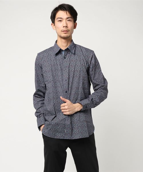 セール Gabicci ガビッチ のファッション シャツ ブラウス 小花柄シャツ シャツ ブラウス