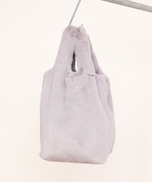 STYLEDOOR（スタイルドア）の「エコファートートバッグ（トートバッグ・レディース・ライトグレー/ピンク/グリーン/モカ・FREE）」の6枚目の写真