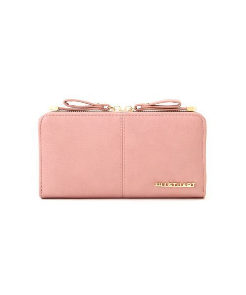JILL STUART(ジルスチュアート)の「リボンノットロングウォレット(財布・レディース・ブラック/ピンク/ブルー・フリ-)」の1枚目の写真