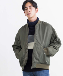 WEGO | WEGO/ナイロンキルトMA-1(MA-1)