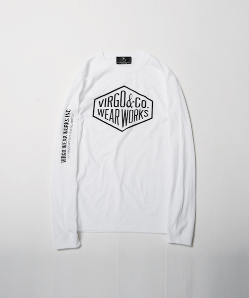 VIRGOwearworks（ヴァルゴウェアワークス）の「DIAMOND LOGO L/S（Tシャツ/カットソー・メンズ・ホワイト/ブラック・4/1/3/2）」の5枚目の写真