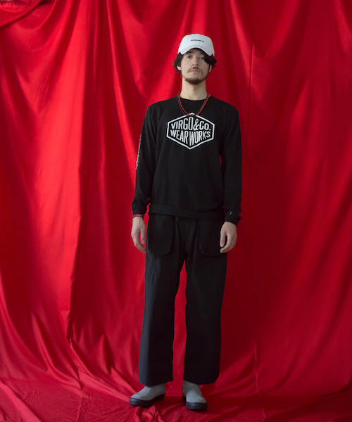 VIRGOwearworks（ヴァルゴウェアワークス）の「DIAMOND LOGO L/S（Tシャツ/カットソー・メンズ・ホワイト/ブラック・4/1/3/2）」の3枚目の写真