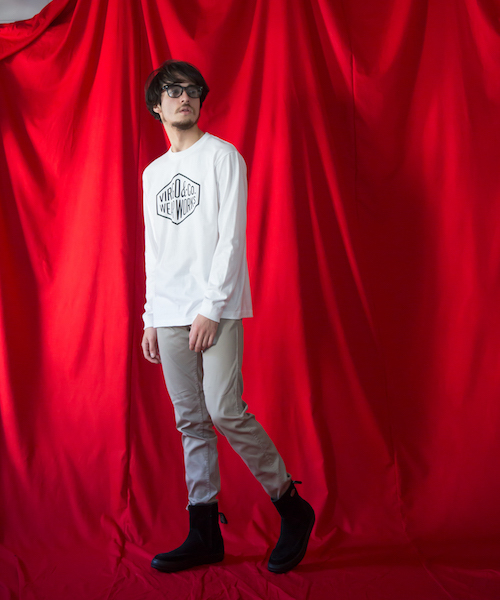 VIRGOwearworks（ヴァルゴウェアワークス）の「DIAMOND LOGO L/S（Tシャツ/カットソー・メンズ・ホワイト/ブラック・4/1/3/2）」の7枚目の写真