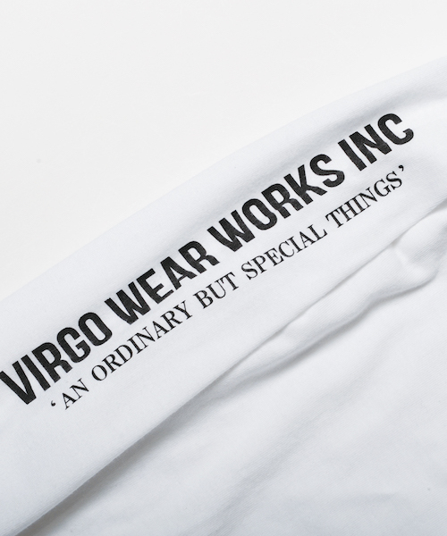 VIRGOwearworks（ヴァルゴウェアワークス）の「DIAMOND LOGO L/S（Tシャツ/カットソー・メンズ・ホワイト/ブラック・4/1/3/2）」の8枚目の写真