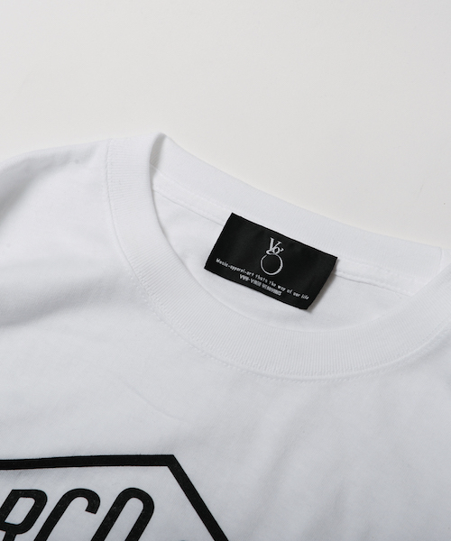 VIRGOwearworks（ヴァルゴウェアワークス）の「DIAMOND LOGO L/S（Tシャツ/カットソー・メンズ・ホワイト/ブラック・4/1/3/2）」の6枚目の写真