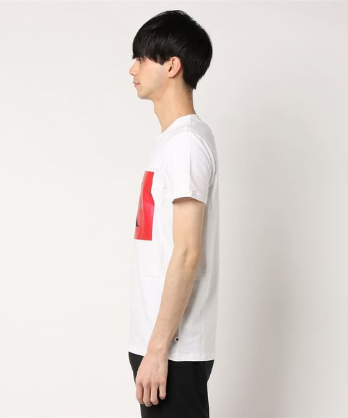 Calvin Klein Jeans（カルヴァンクラインジーンズ）の「ボックスロゴショートスリーブTシャツ（Tシャツ/カットソー・メンズ・ホワイト/グレー/ブラック/ダークブルー・LARGE/MEDIUM/SMALL/X-LARGE/XX-LARGE）」の5枚目の写真