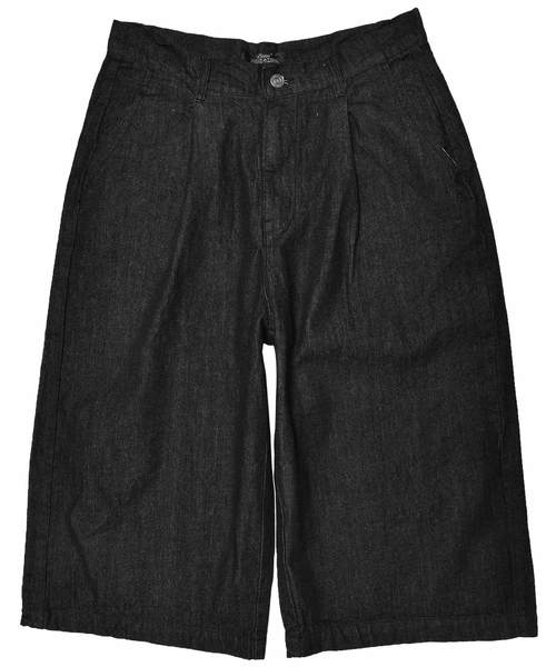 MinoriTY（マイノリティ）の「10ozデニムクロップドワイドパンツ デニムパンツ アンクルパンツ ビッグ（デニムパンツ・メンズ・ブラック/ライトインディゴブルー/インディゴブルー・M/L）」の8枚目の写真