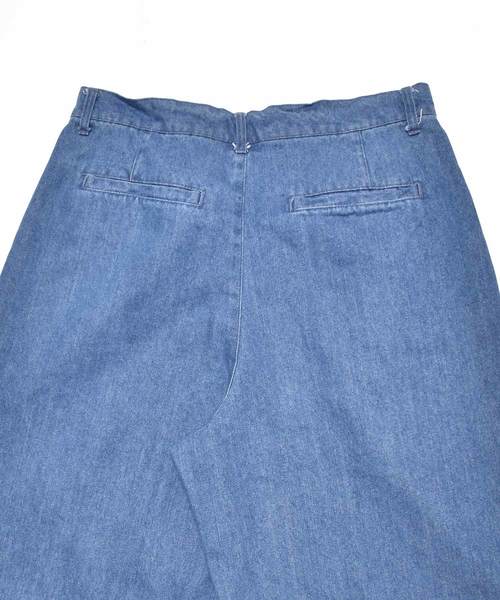 MinoriTY（マイノリティ）の「10ozデニムクロップドワイドパンツ デニムパンツ アンクルパンツ ビッグ（デニムパンツ・メンズ・ブラック/ライトインディゴブルー/インディゴブルー・M/L）」の10枚目の写真