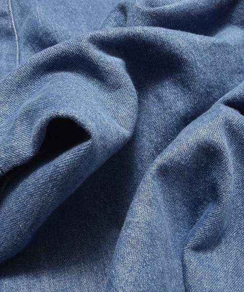 MinoriTY（マイノリティ）の「10ozデニムクロップドワイドパンツ デニムパンツ アンクルパンツ ビッグ（デニムパンツ・メンズ・ブラック/ライトインディゴブルー/インディゴブルー・M/L）」の15枚目の写真