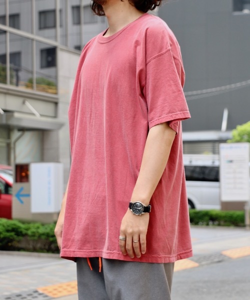 C.E.L.STORE(セルストア)の「【WEB限定】COMFORT COLORS/コンフォートカラーズ GARMENT DYE TEE(Tシャツ/カットソー)」|レッド系その他