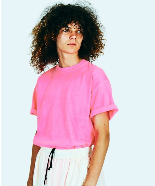 C.E.L.STORE(セルストア)の「【WEB限定】COMFORT COLORS/コンフォートカラーズ GARMENT DYE TEE(Tシャツ/カットソー)」|ピンク