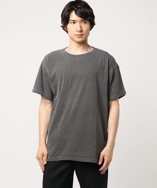 C.E.L.STORE（セルストア）の「【WEB限定】COMFORT COLORS/コンフォートカラーズ GARMENT DYE TEEガーメントダイSS T-シャツ(ユニセックス)（Tシャツ/カットソー・メンズ・レッド系その他/オレンジ/グレー/ターコイズブルー/ピンク/ブラック/ネイビー/ホワイト・X-LARGE/LARGE/MEDIUM/SMALL）」の9枚目の写真