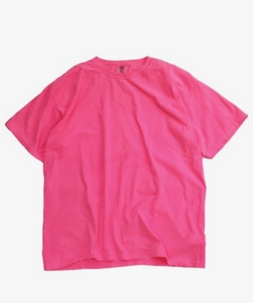 C.E.L.STORE（セルストア）の「【WEB限定】COMFORT COLORS/コンフォートカラーズ GARMENT DYE TEEガーメントダイSS T-シャツ(ユニセックス)（Tシャツ/カットソー・メンズ・レッド系その他/オレンジ/グレー/ターコイズブルー/ピンク/ブラック/ネイビー/ホワイト・X-LARGE/LARGE/MEDIUM/SMALL）」の19枚目の写真