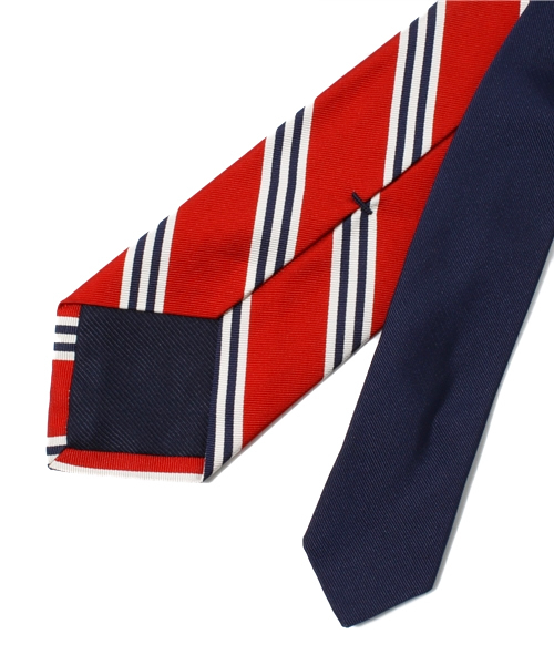 NANO universe（ナノユニバース）の「BREUER(ブリューワー)/ ネクタイ（ネクタイ・メンズ・レッド・FREE）」の2枚目の写真