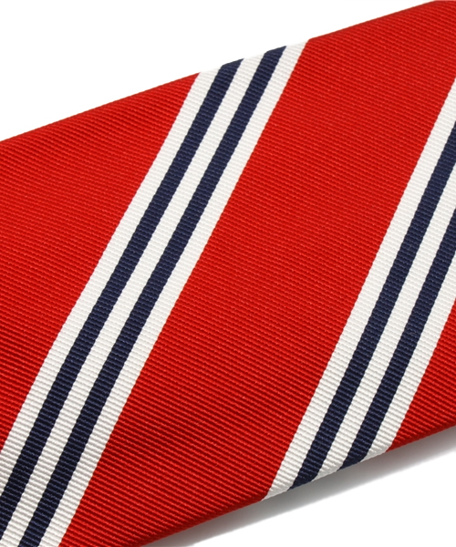 NANO universe（ナノユニバース）の「BREUER(ブリューワー)/ ネクタイ（ネクタイ・メンズ・レッド・FREE）」の3枚目の写真