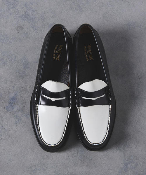 G.H.BASS（ジーエイチバス）の「＜G.H.BASS（ジーエイチバス）＞ LARSON COMBI LOAFER◆（ローファー・メンズ・ブラック・7/6h/7h/9/8/6/10/9h/8h）」の6枚目の写真