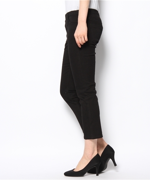 JOURNAL STANDARD relume(ジャーナルスタンダード レリューム)の「ストレッチツイル クロップドレギンスパンツ(その他パンツ・レディース・マスタード/カーキ/ブラック/ライトグレー/ホワイト・34/38/36/40)」の6枚目の写真