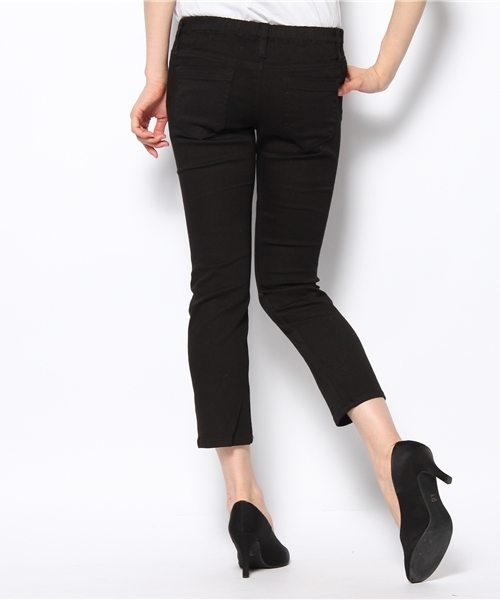JOURNAL STANDARD relume(ジャーナルスタンダード レリューム)の「ストレッチツイル クロップドレギンスパンツ(その他パンツ・レディース・マスタード/カーキ/ブラック/ライトグレー/ホワイト・34/38/36/40)」の7枚目の写真
